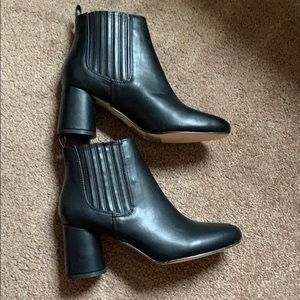 Forever 21 Black Booties, never worn!